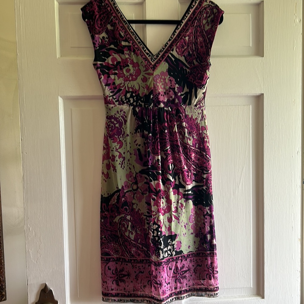 ICE Sheer Purple Dress
